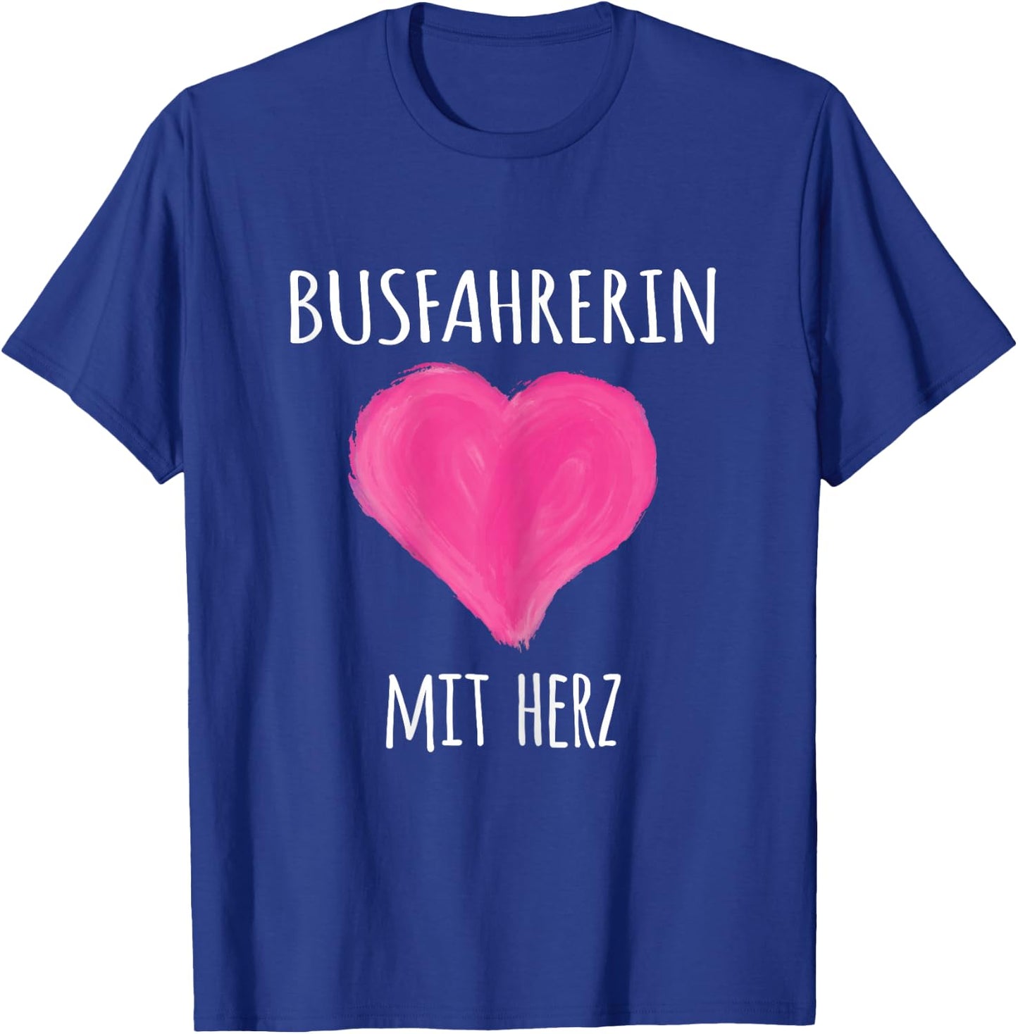 Busfahrerin Mit Herz T-Shirt - T-Shirt | Royal