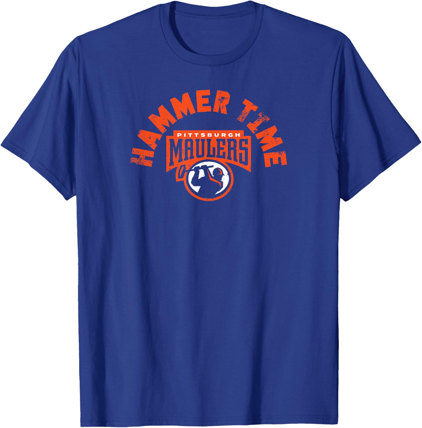 Pittsburgh Maulers: Hammer Time T-Shirt - T-Shirt | Royal