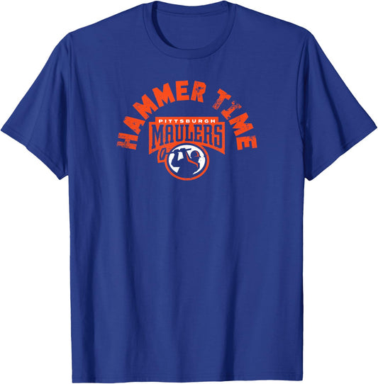 Pittsburgh Maulers: Hammer Time T-Shirt - T-Shirt | Royal