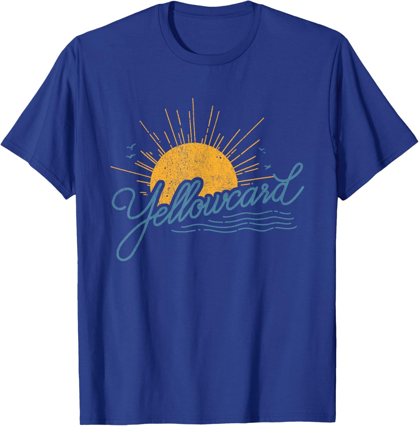 Yellowcard - Sun T-Shirt - T-Shirt | Royal