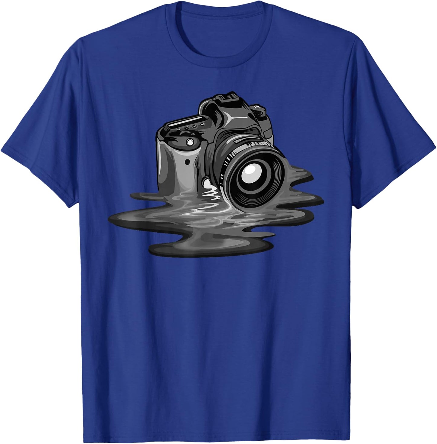 Funny Camera Gift Photographers Men Women Photography T-Shirt - T-Shirt | Royal