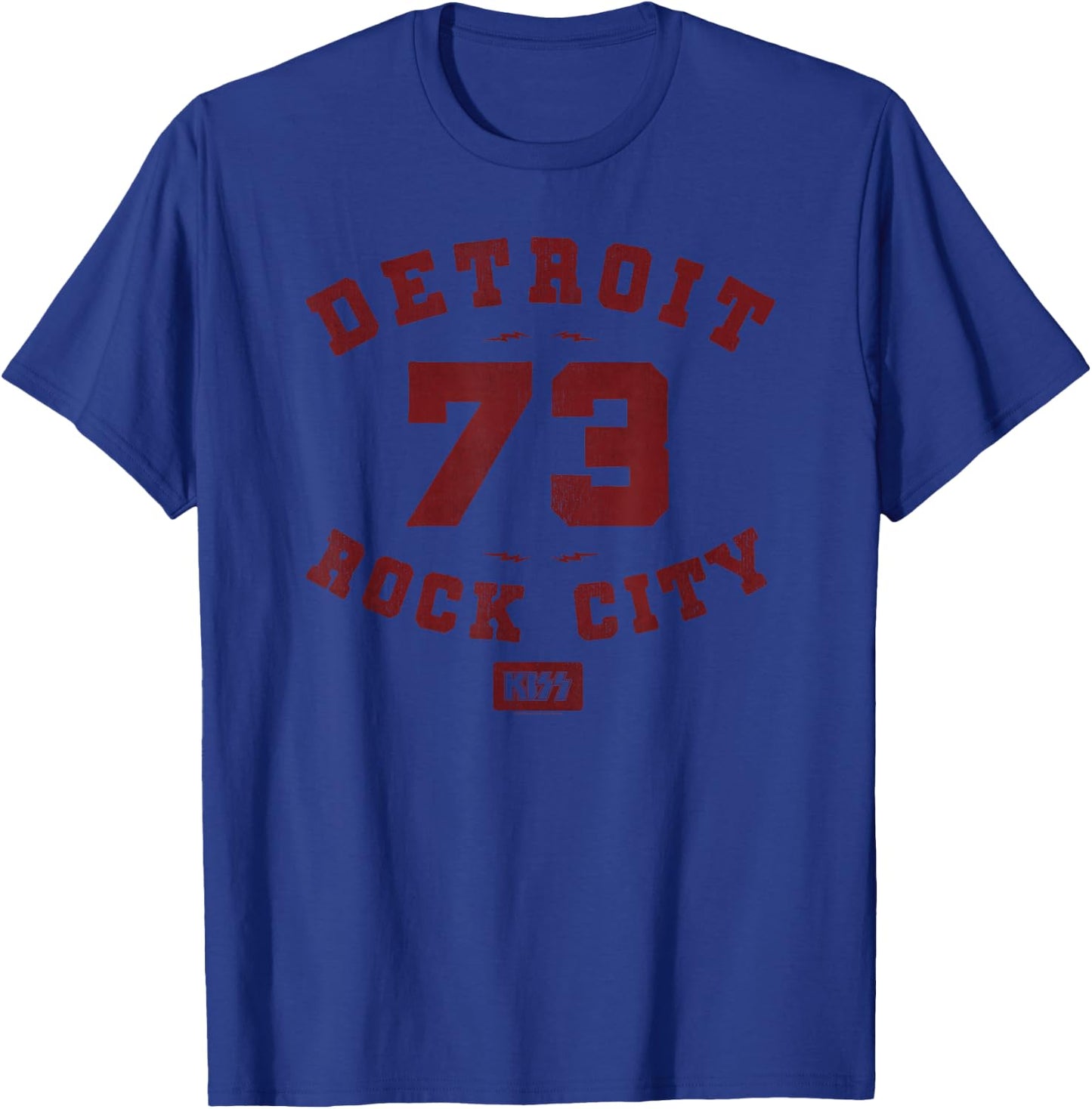 KISS - Detroit Rock City 1973 T-Shirt - T-Shirt | Royal