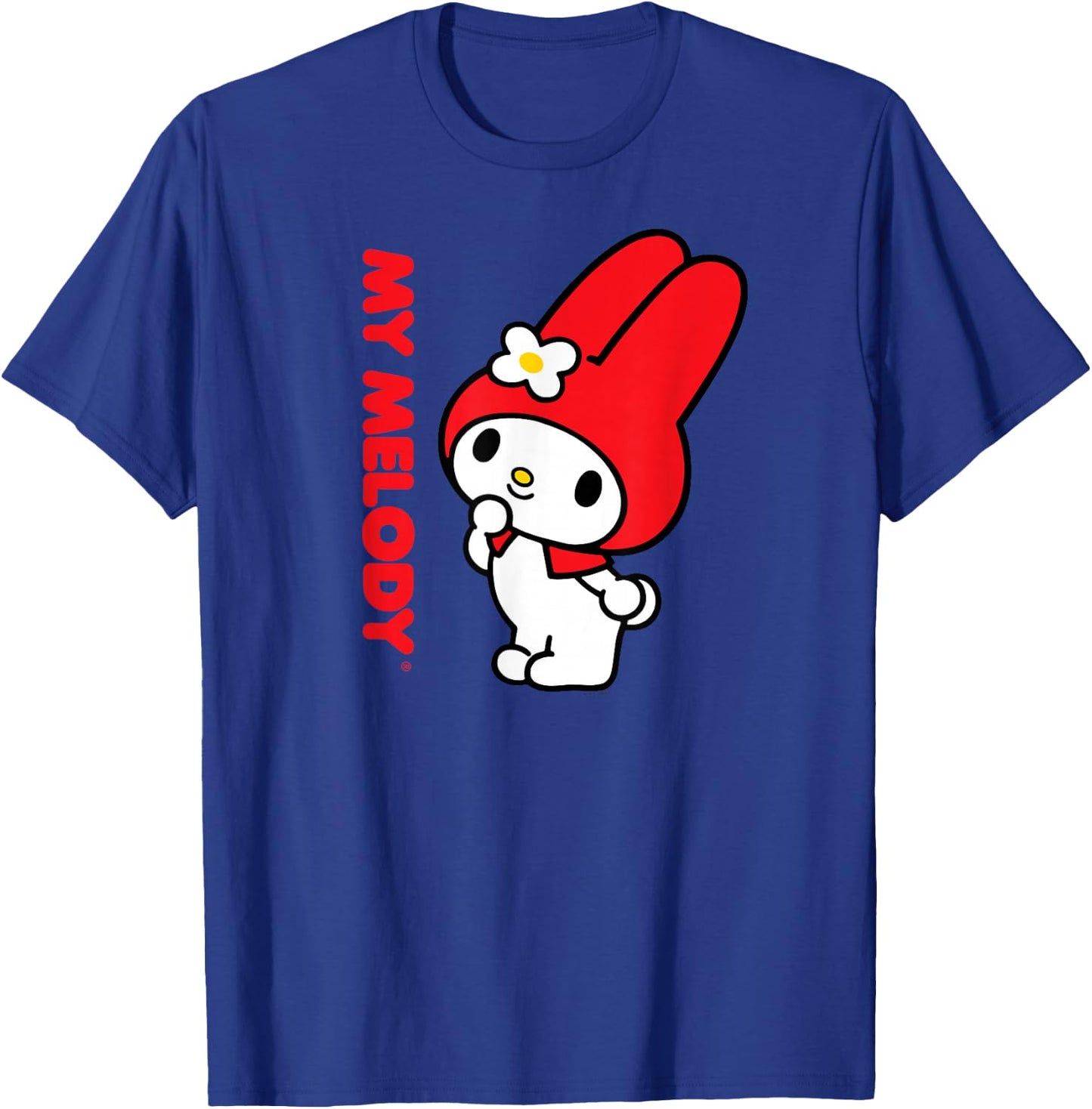 My Melody Logo T-Shirt - T-Shirt | Royal