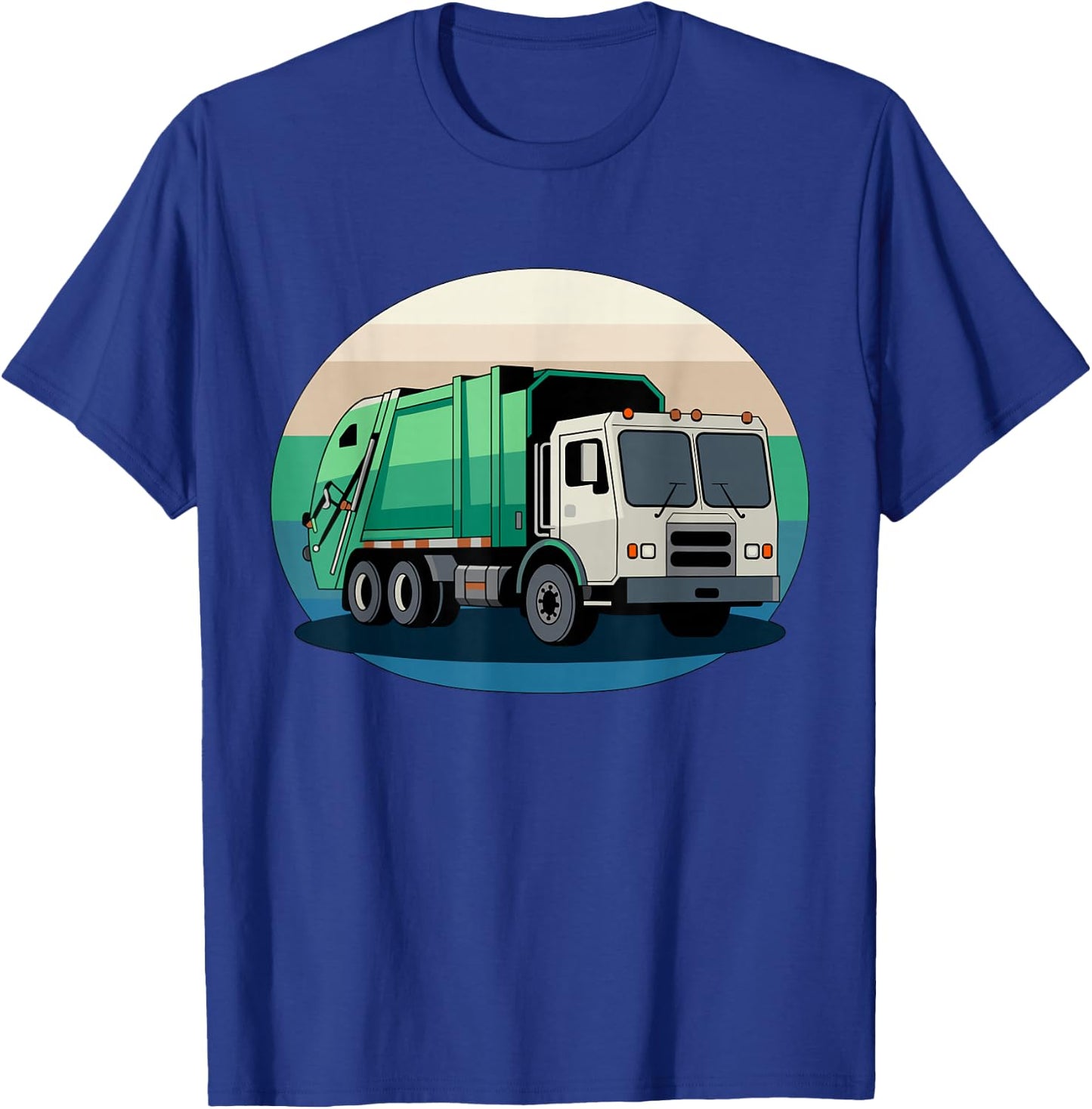 Garbage Truck T-Shirt - T-Shirt | Royal