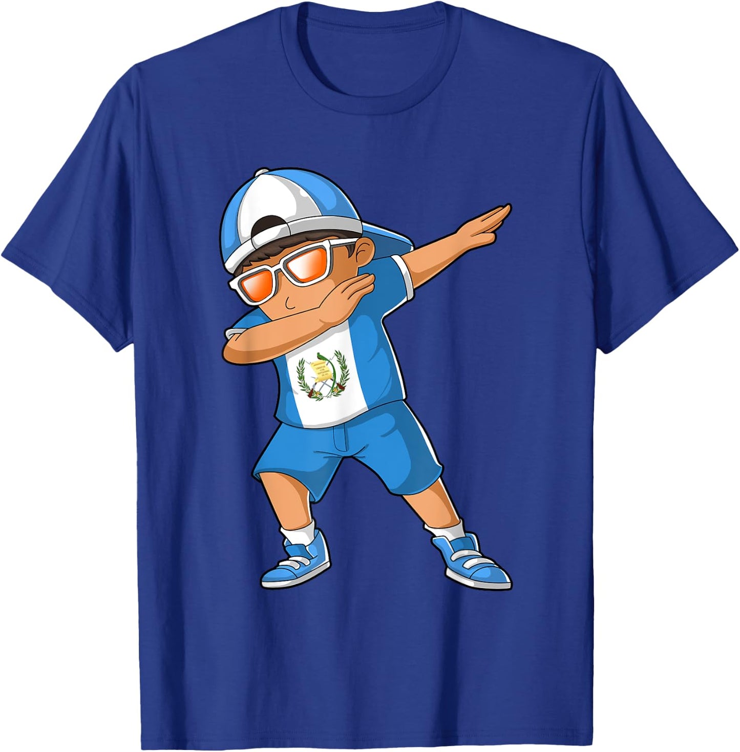 Guatemalan Boy Guatemala Kid Patriotism Roots Heritage Small T-Shirt - T-Shirt | Royal