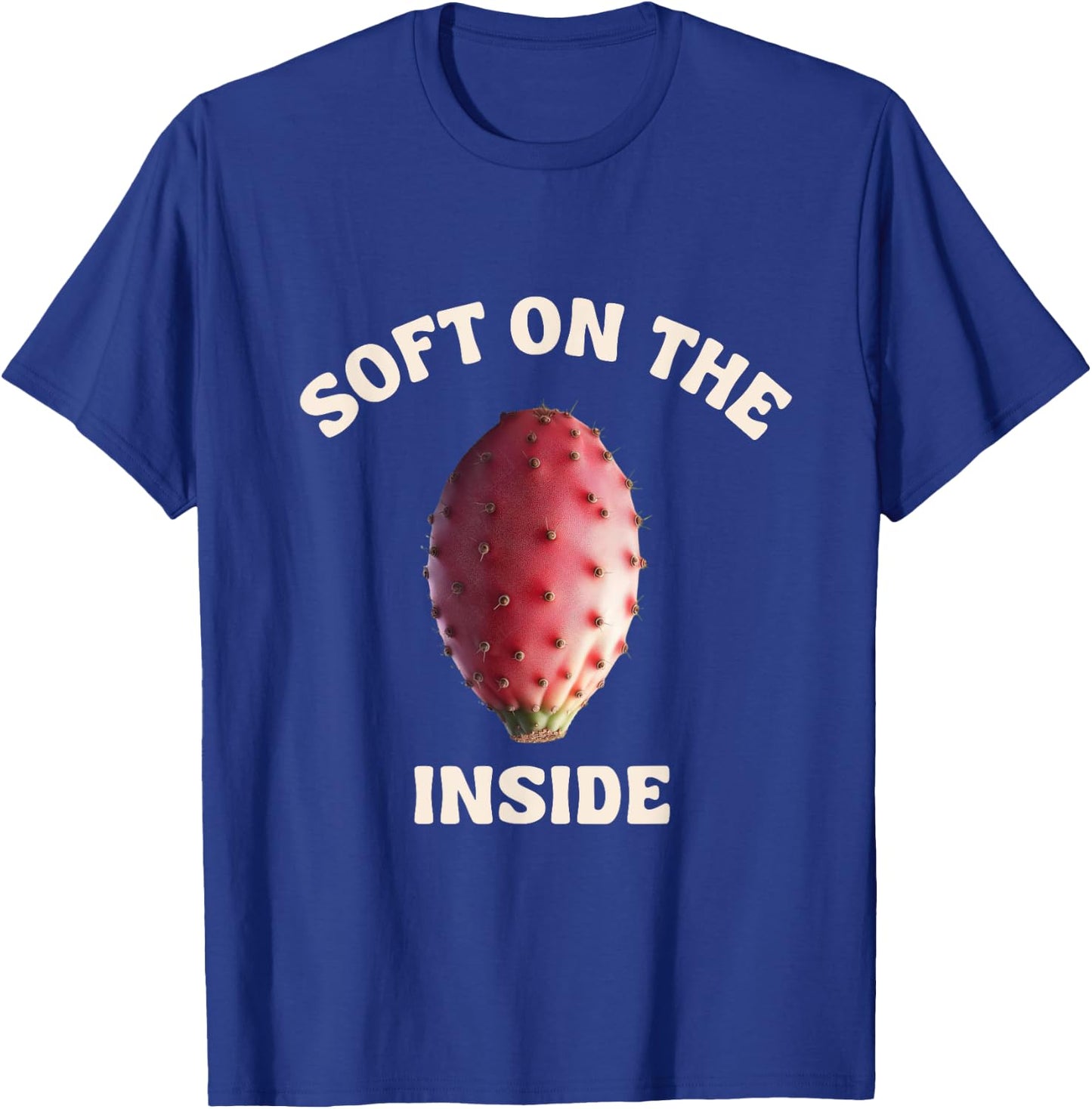 Sabra Soft On The Inside Cactus Pear Tsabar Israel Hebrew T-Shirt - T-Shirt | Royal