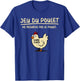 Chicken Don't Look At The Chicken Game, Black, S T-Shirt - T-Shirt | Royal