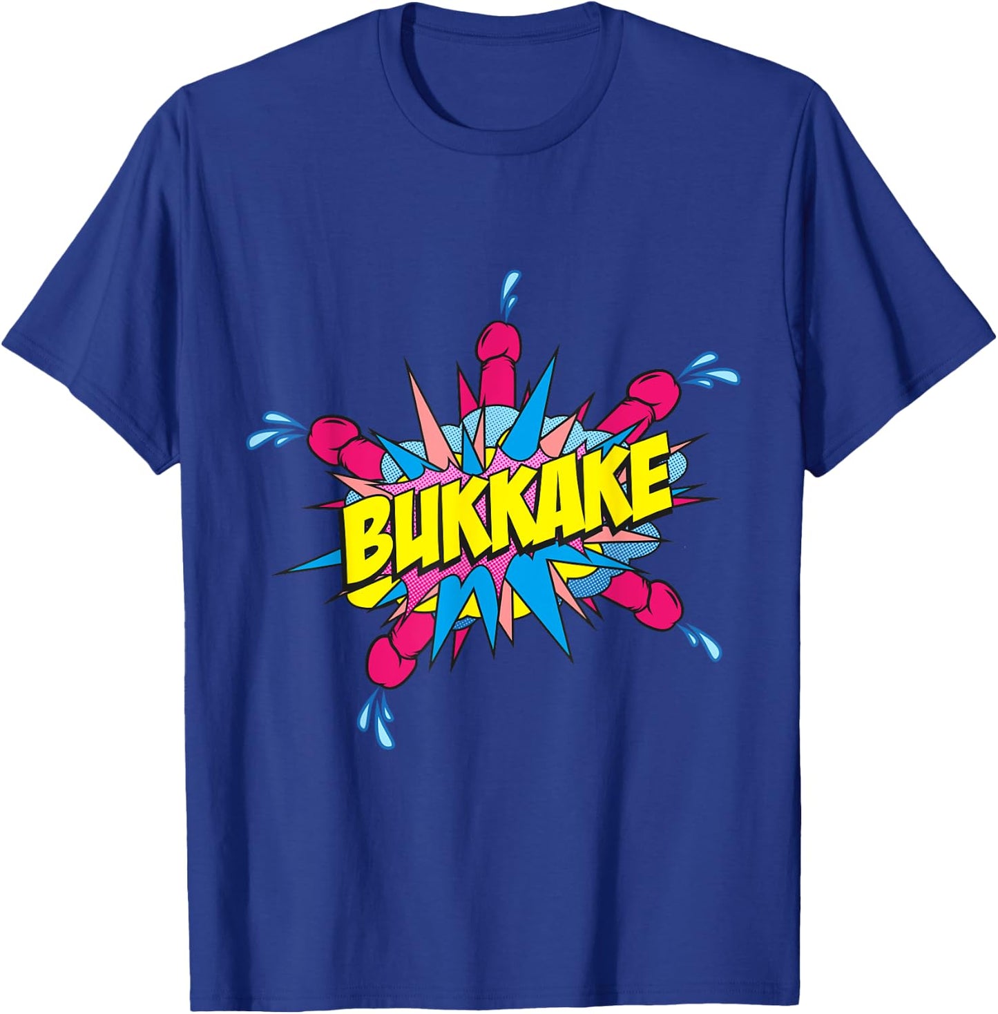 Bukkake! Behind the Shed T-Shirt - T-Shirt | Royal
