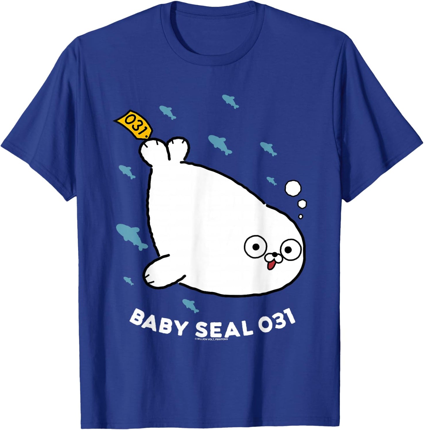 Sealook Baby Seal T-Shirt - T-Shirt | Royal