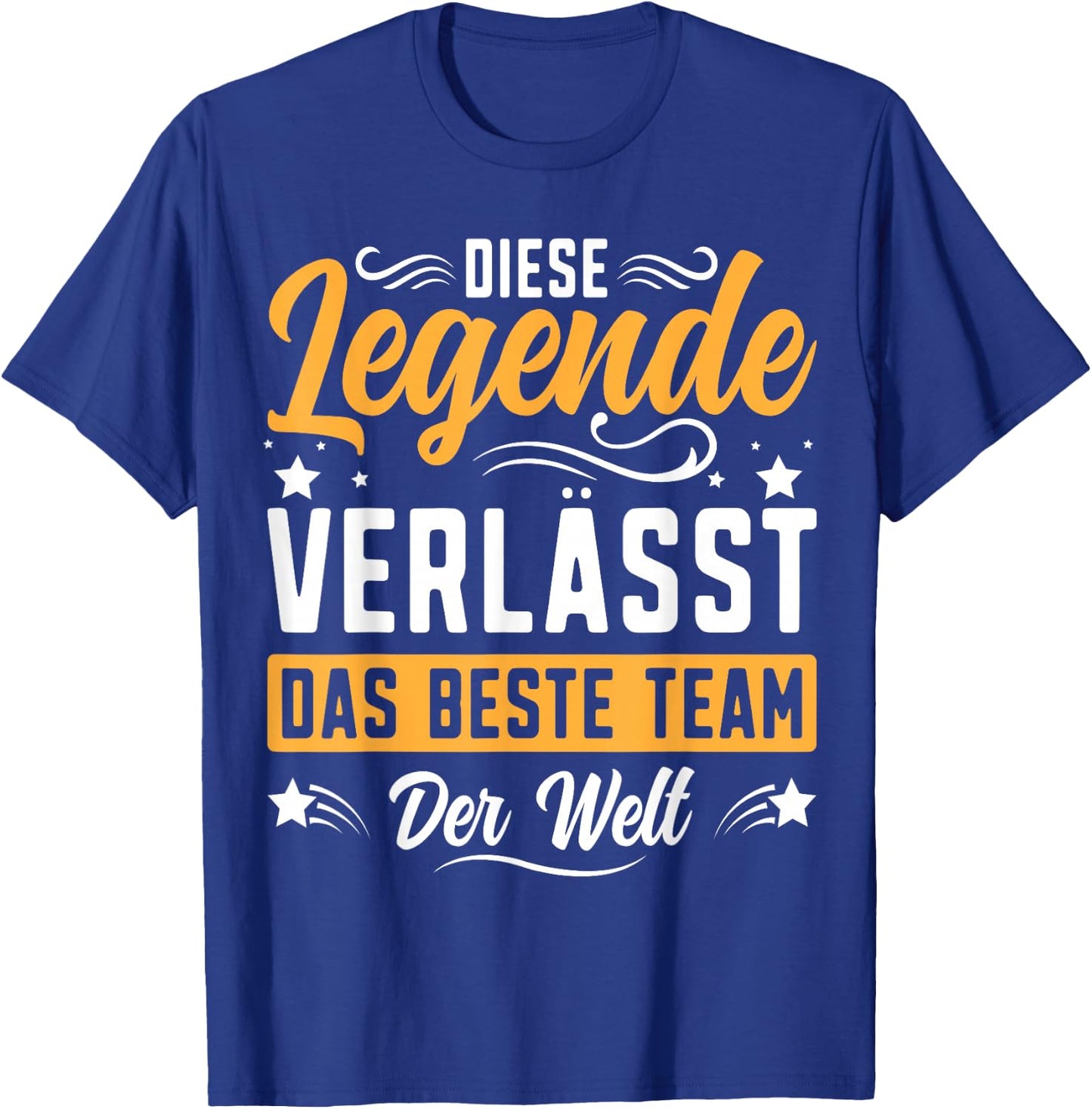 Abschiedsgeschenk Kollegen Abschied Jobwechsel Ruhestand T-Shirt - T-Shirt | Royal