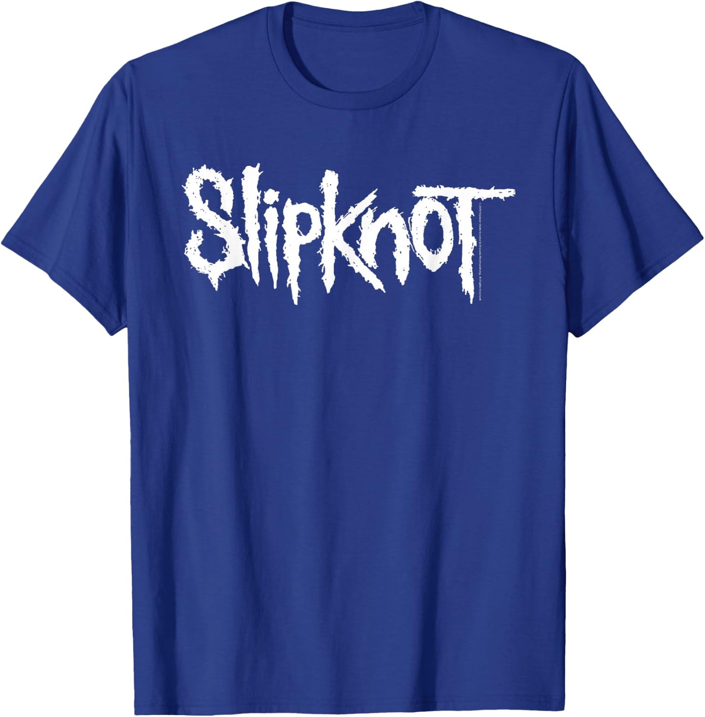 Slipknot Offizielles Logo - Herren, Kinder - Schwarz - Kurzarm - S - Klassische Passform - Einfarbig - Musik - Band-Fans, Klassisch T-Shirt - T-Shirt | Royal