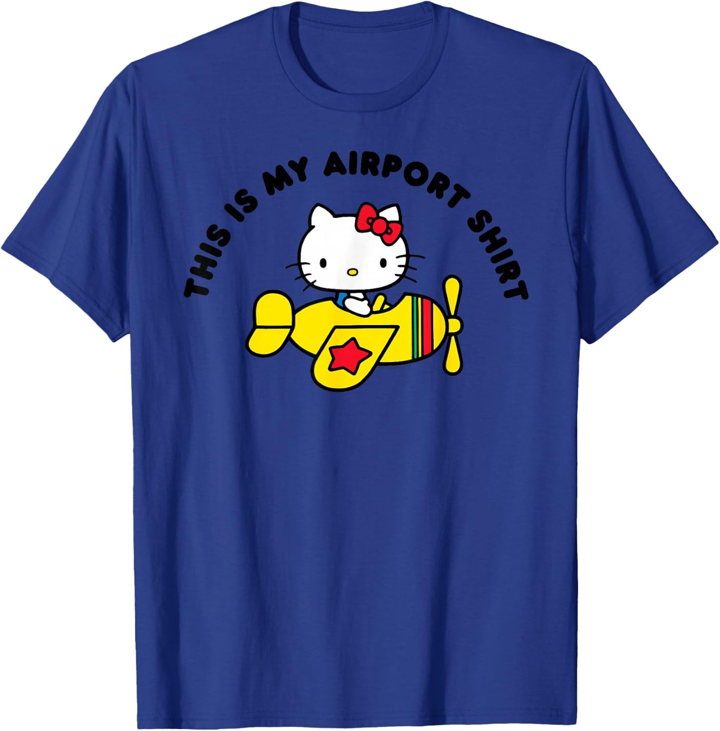 Hello Kitty This is my Airport Shirt T-Shirt - T-Shirt | Royal