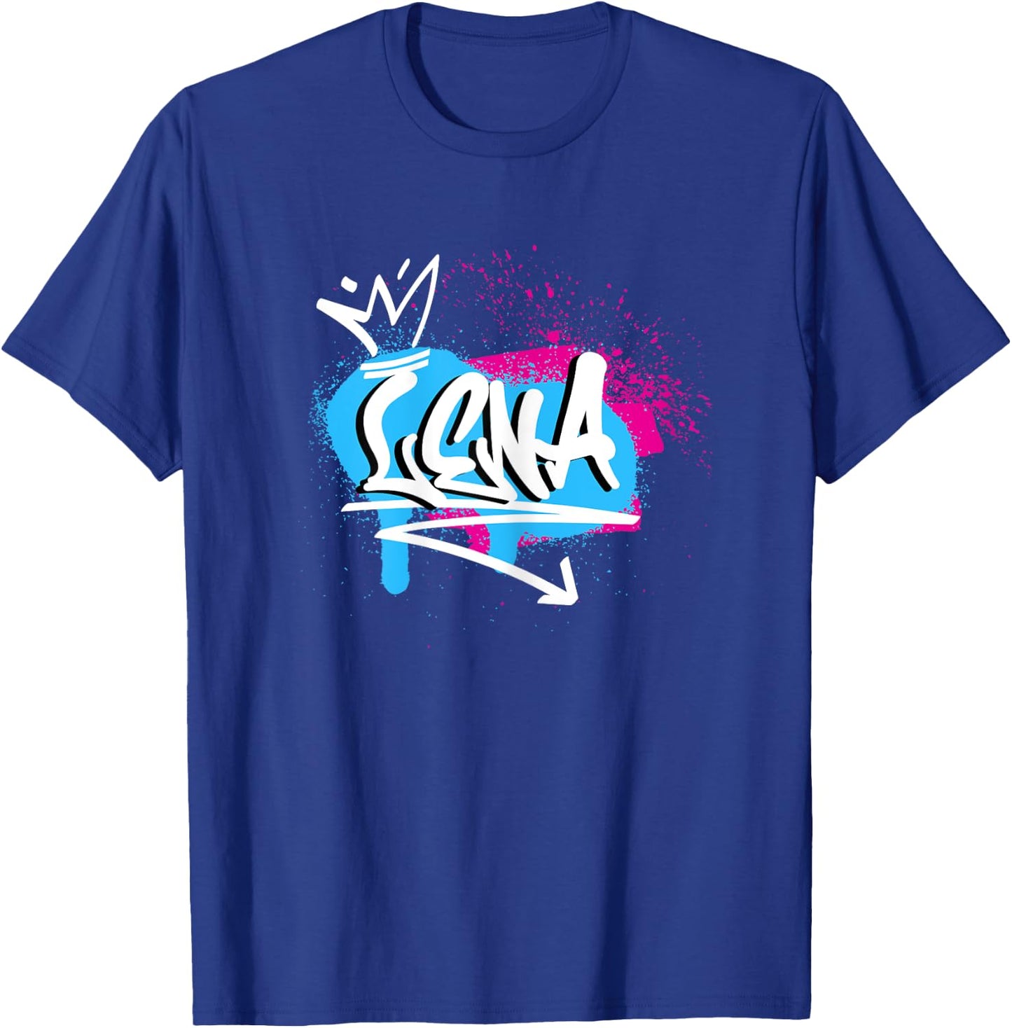 Funny Funny Gift for Lena , Black, Female X-Small T-Shirt - T-Shirt | Royal