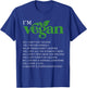 Pro Vegan Activism Végétariens végétariens végétariens véganisme T-Shirt - T-Shirt | Royal