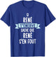 Gift Man Humour Name Personalised René , Black, S T-Shirt - T-Shirt | Royal