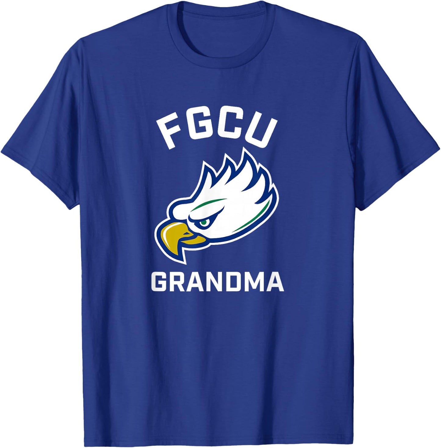 Florida Gulf Coast University FGCU Eagles Arched Grandma T-Shirt - T-Shirt | Royal