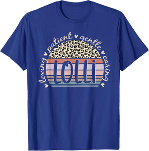 Lolli Loving Patient Gentle Caring Lolli Mother's Day T-Shirt - T-Shirt | Royal