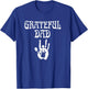 Dad Retro Distressed Grateful Dad Funny T-Shirt - T-Shirt | Royal