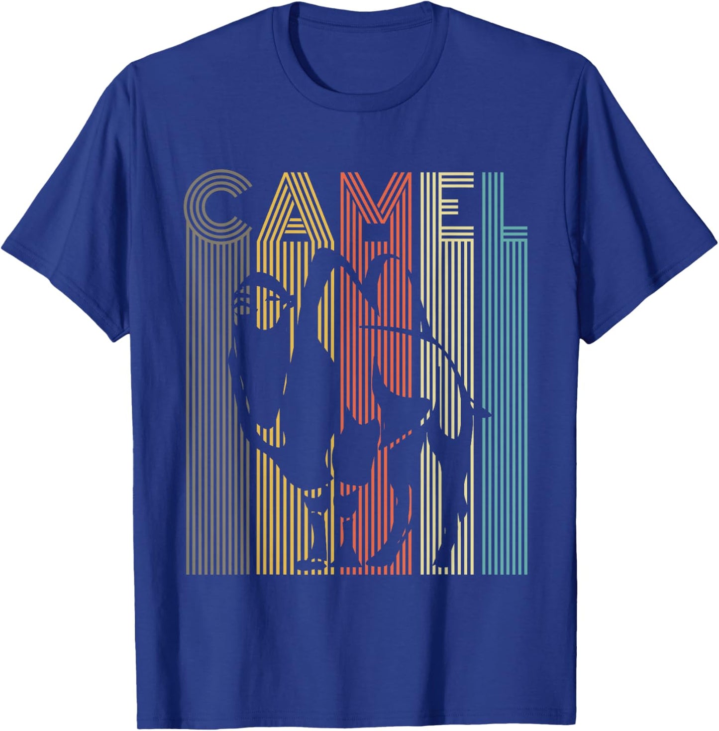 Vintage Camel Retro Camel Shirt Women Men Children , black T-Shirt - T-Shirt | Royal