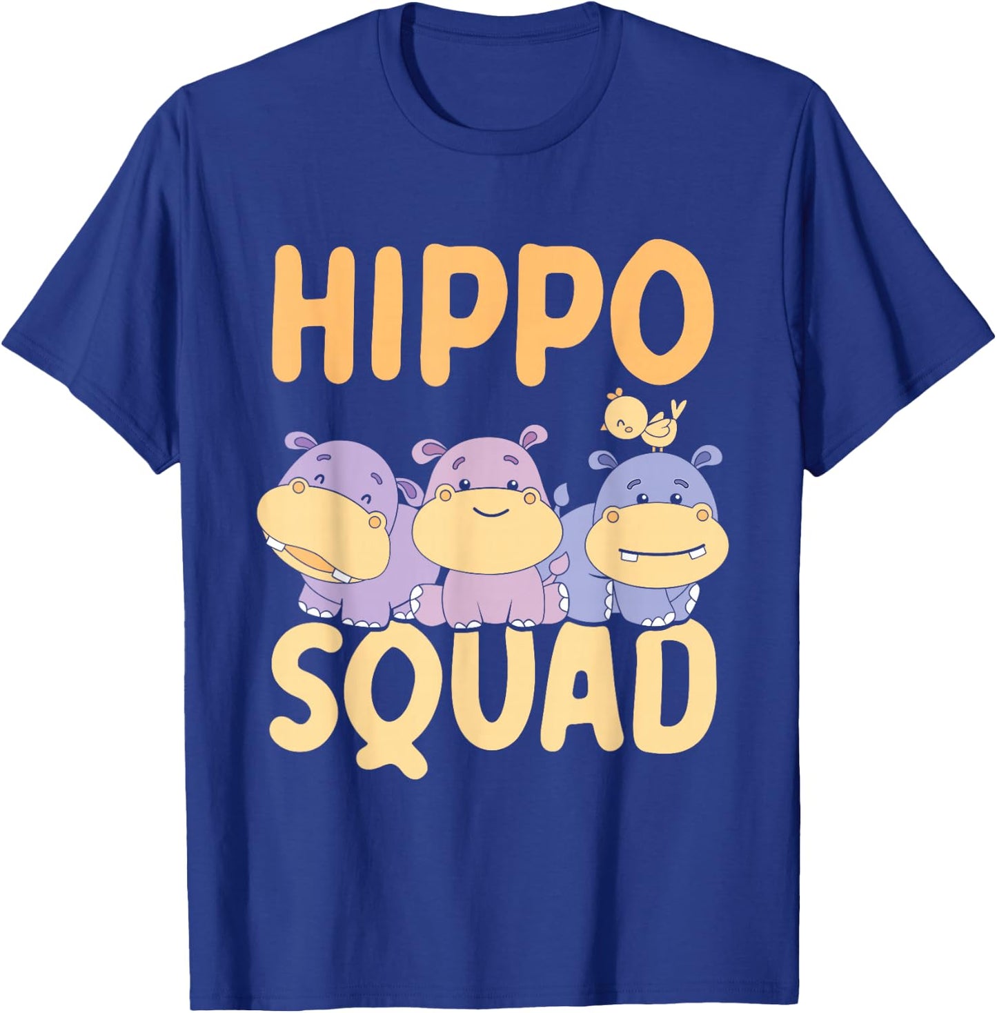 Hippo Squad Hippo Hippopotamus Hippos Hippos T-Shirt - T-Shirt | Royal