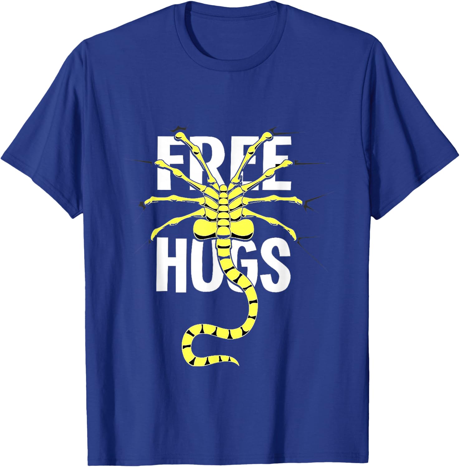 Free Hugs Alien T-Shirt - T-Shirt | Royal
