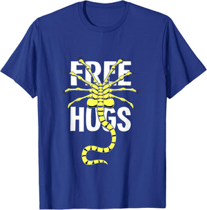 Free Hugs Alien T-Shirt - T-Shirt | Royal
