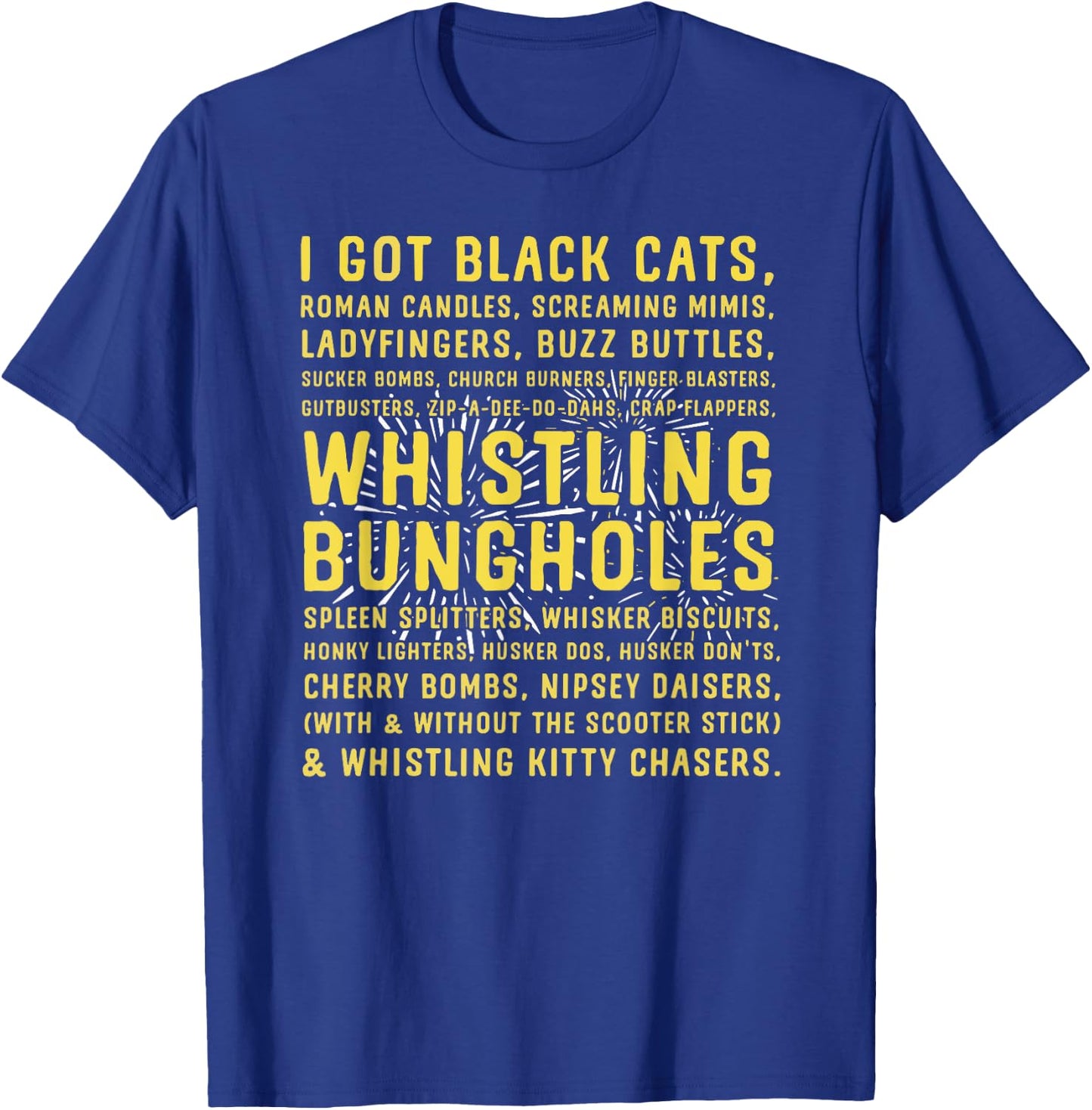 Funny I Got Black Cats 4th Of July T-Shirt - T-Shirt | Royal