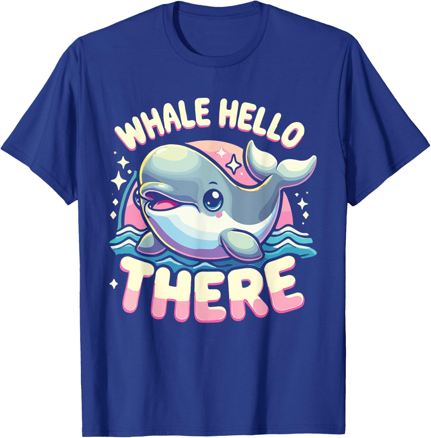 Beluga Whale Whale Hello There T-Shirt - T-Shirt | Royal