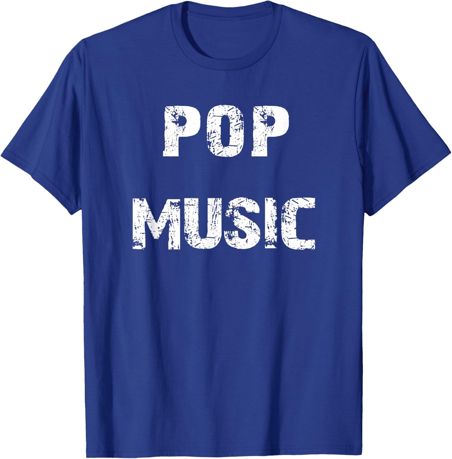 Pop Music T-Shirt - T-Shirt | Royal