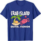 Crab Islands Destin, Florida Sandbar Souvenirs, Destin Beach T-Shirt - T-Shirt | Royal