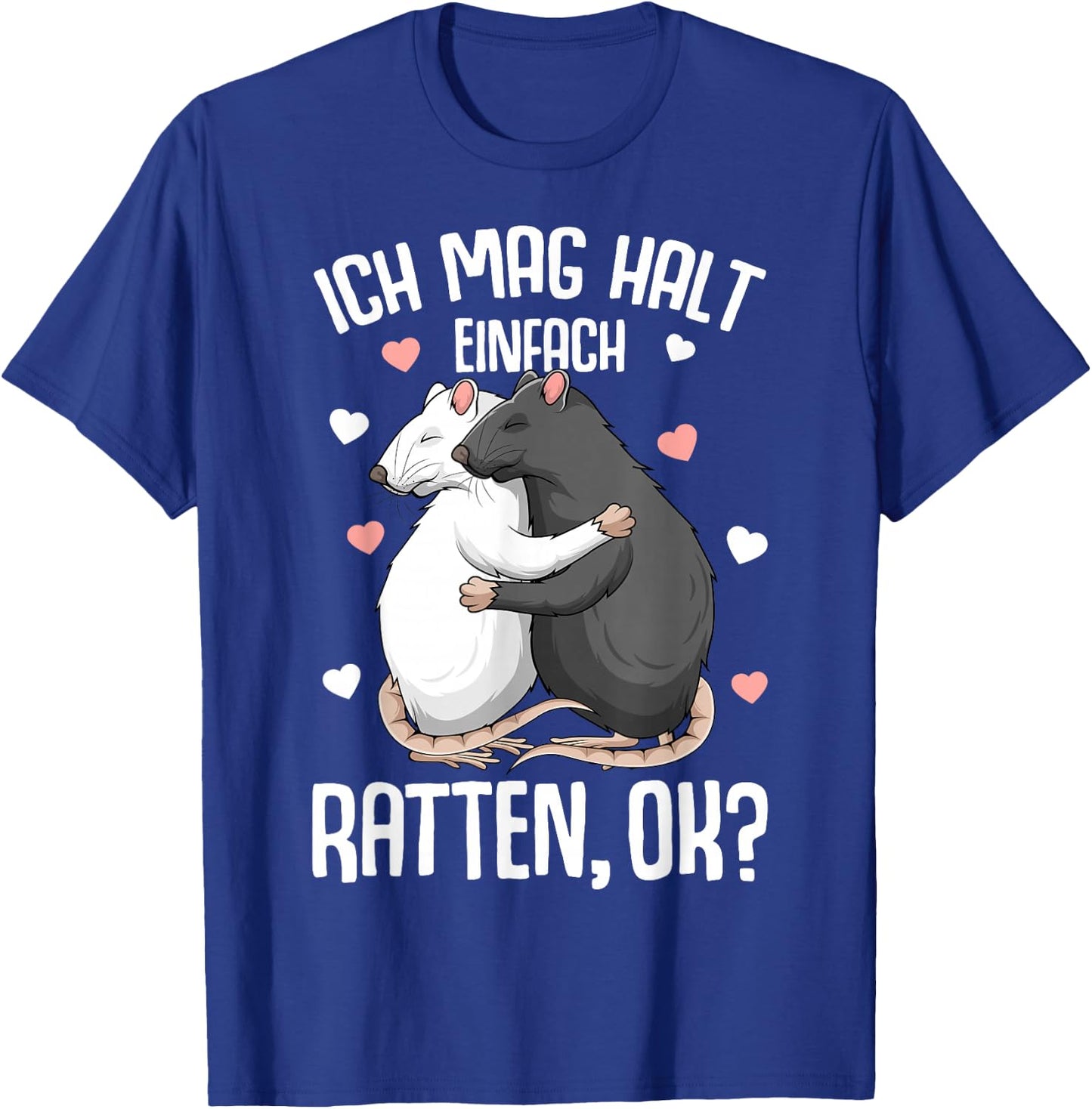 Ich mag halt rat house rat kids girls women's T-Shirt - T-Shirt | Royal