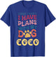 Dog Name Coco Personalised Gift Busy With My Dog Coco T-Shirt - T-Shirt | Royal