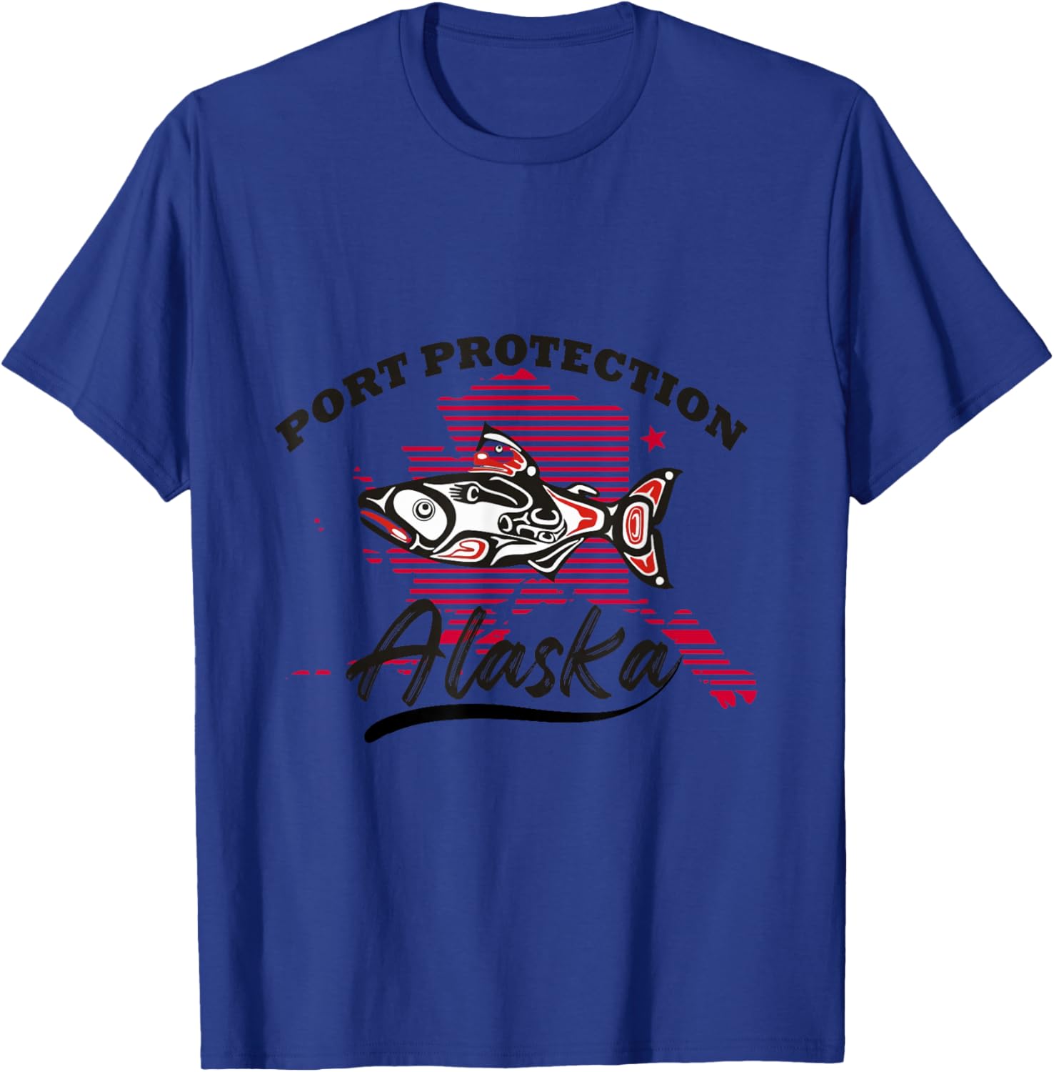 Port Protection Alaska Vacation Adventure Wildlife Trip T-Shirt - T-Shirt | Royal