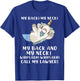 My Back My Neck Whiplash Call My Lawyer - Funny Unicorn T-Shirt - T-Shirt | Royal