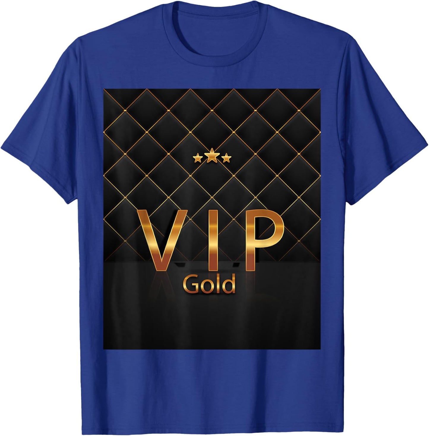 Cute VIP Gold , black T-Shirt - T-Shirt | Royal