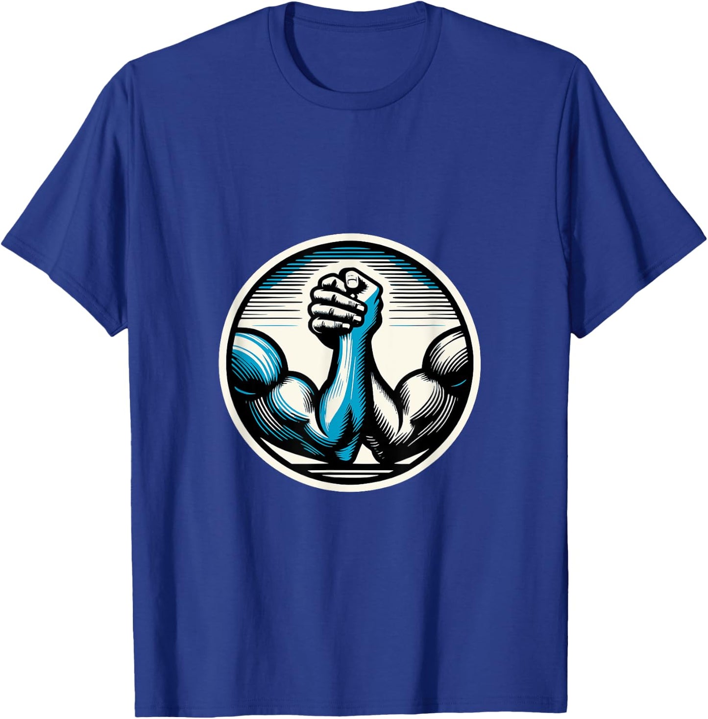 Arm Wrestling Ampress T-Shirt - T-Shirt | Royal