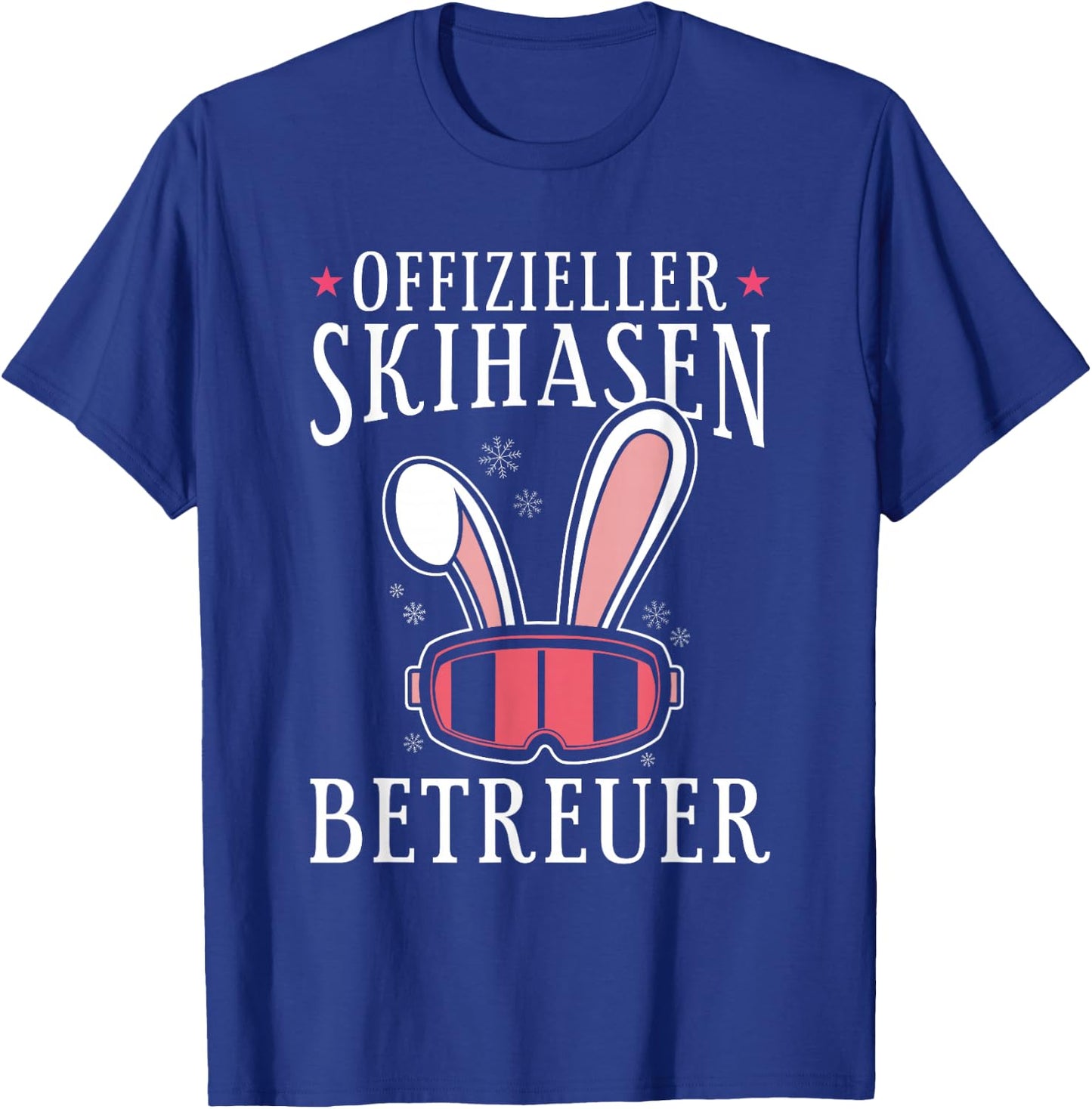 Official Ski Rabbit Carrier Ski Apres Ski Holiday , black T-Shirt - T-Shirt | Royal