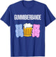 Gummibierbande - lustiges Sauf Party Urlaub Malle Gruppen T-Shirt - T-Shirt | Royal