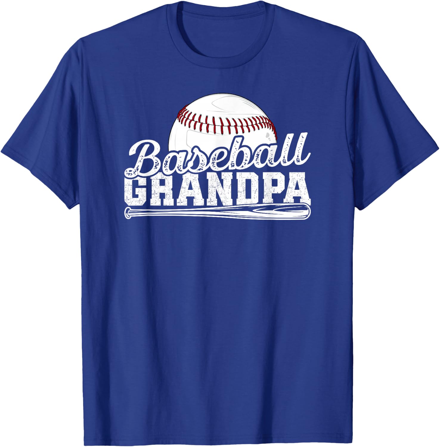 Baseball Grandpa Of A Baseball Player Grandpa T-Shirt - T-Shirt | Royal