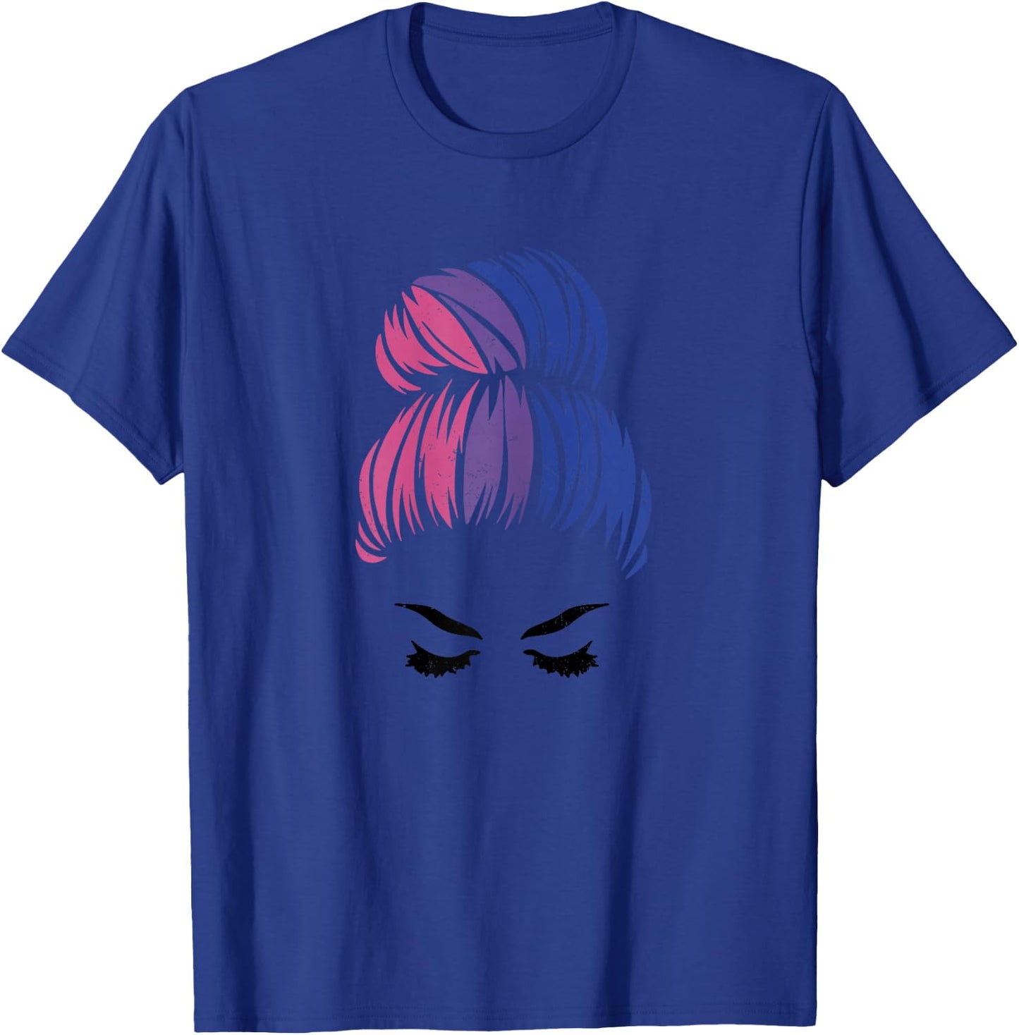 Bisexual Girl Flagge LGBTQ Pride T-Shirt - T-Shirt | Royal