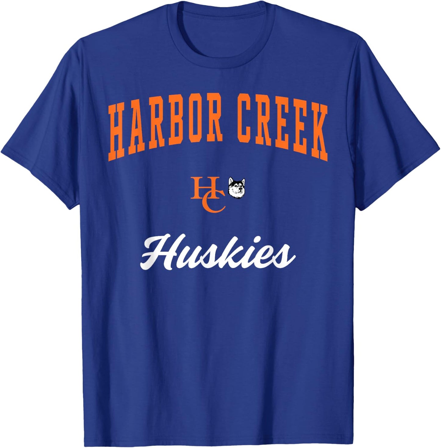 Harbor Creek High School Huskies T-Shirt - T-Shirt | Royal