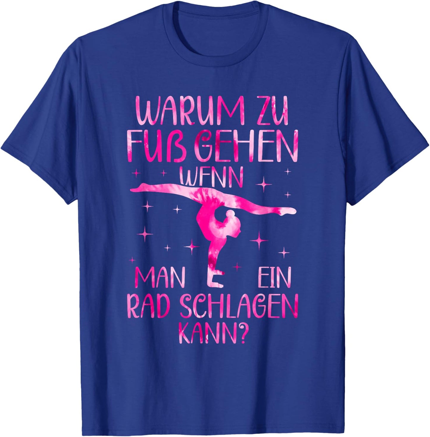 Acrobatic Gymnastics Gymnastics Girl's , black T-Shirt - T-Shirt | Royal