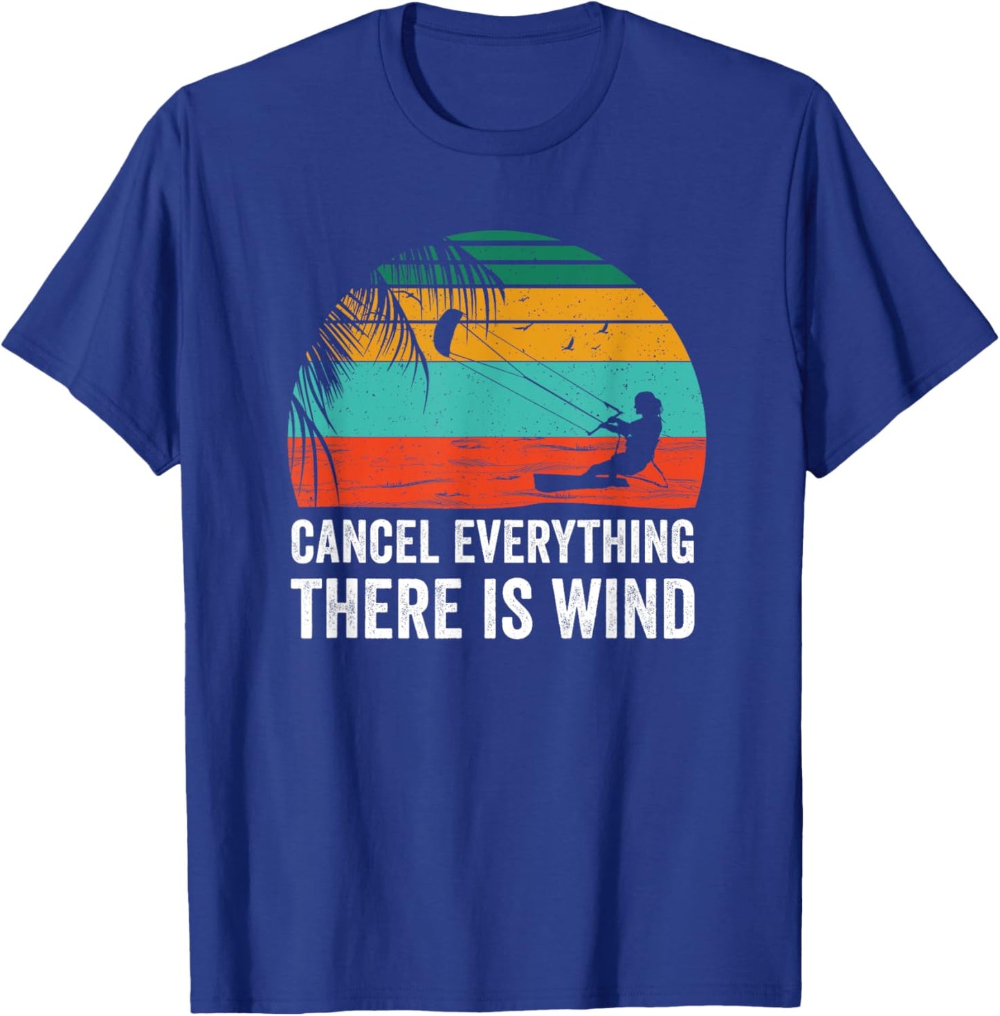 Kitesurf Kitesurfing Kiteboard Kite Surfing Kiteboarding T-Shirt - T-Shirt | Royal