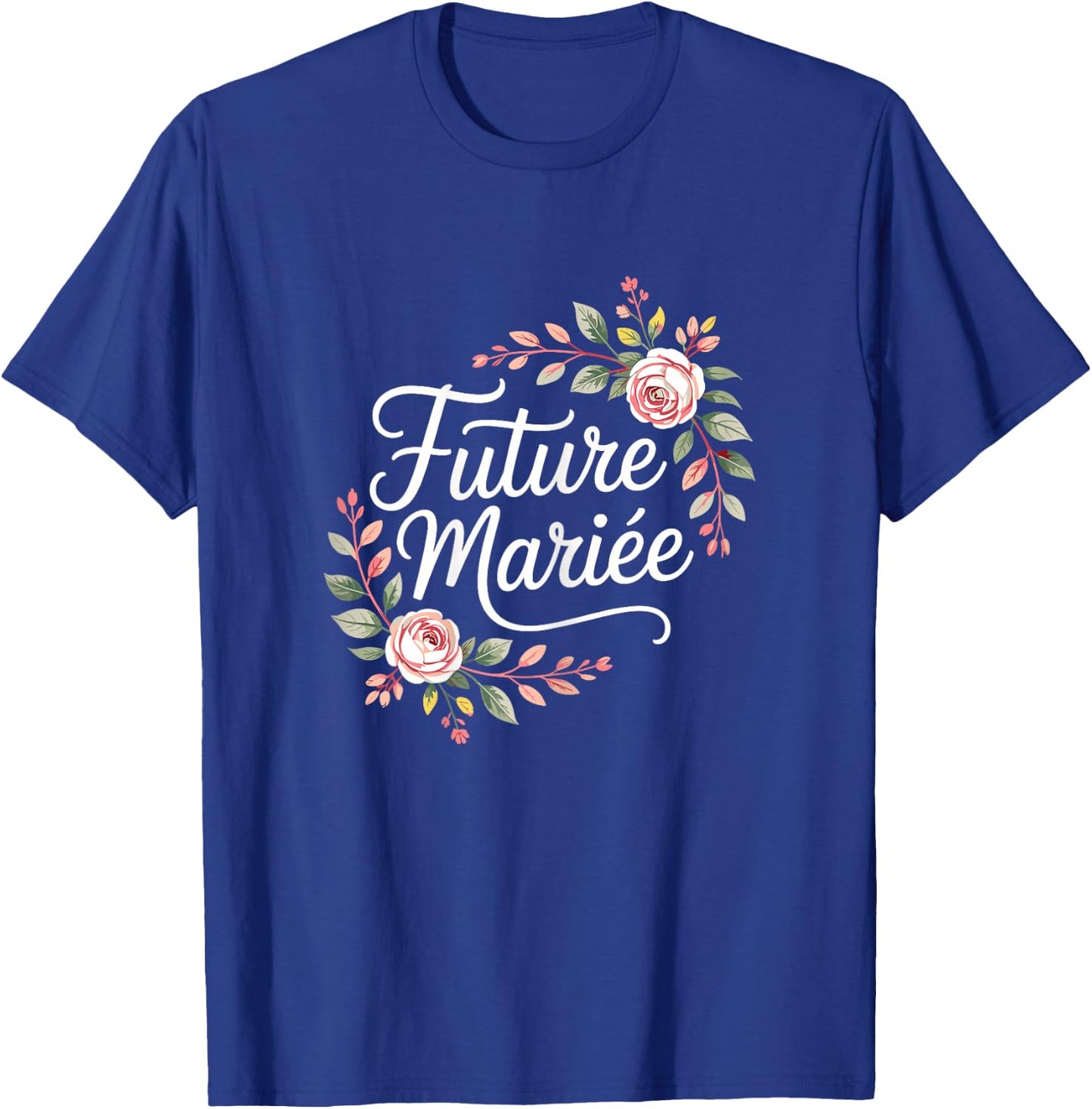 Bientôt Mariage Bride EVJF Team Future Mariée Femme T-Shirt - T-Shirt | Royal