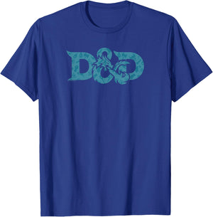 Dungeons & Dragons DND Official Icons Logo T-Shirt - T-Shirt | Royal