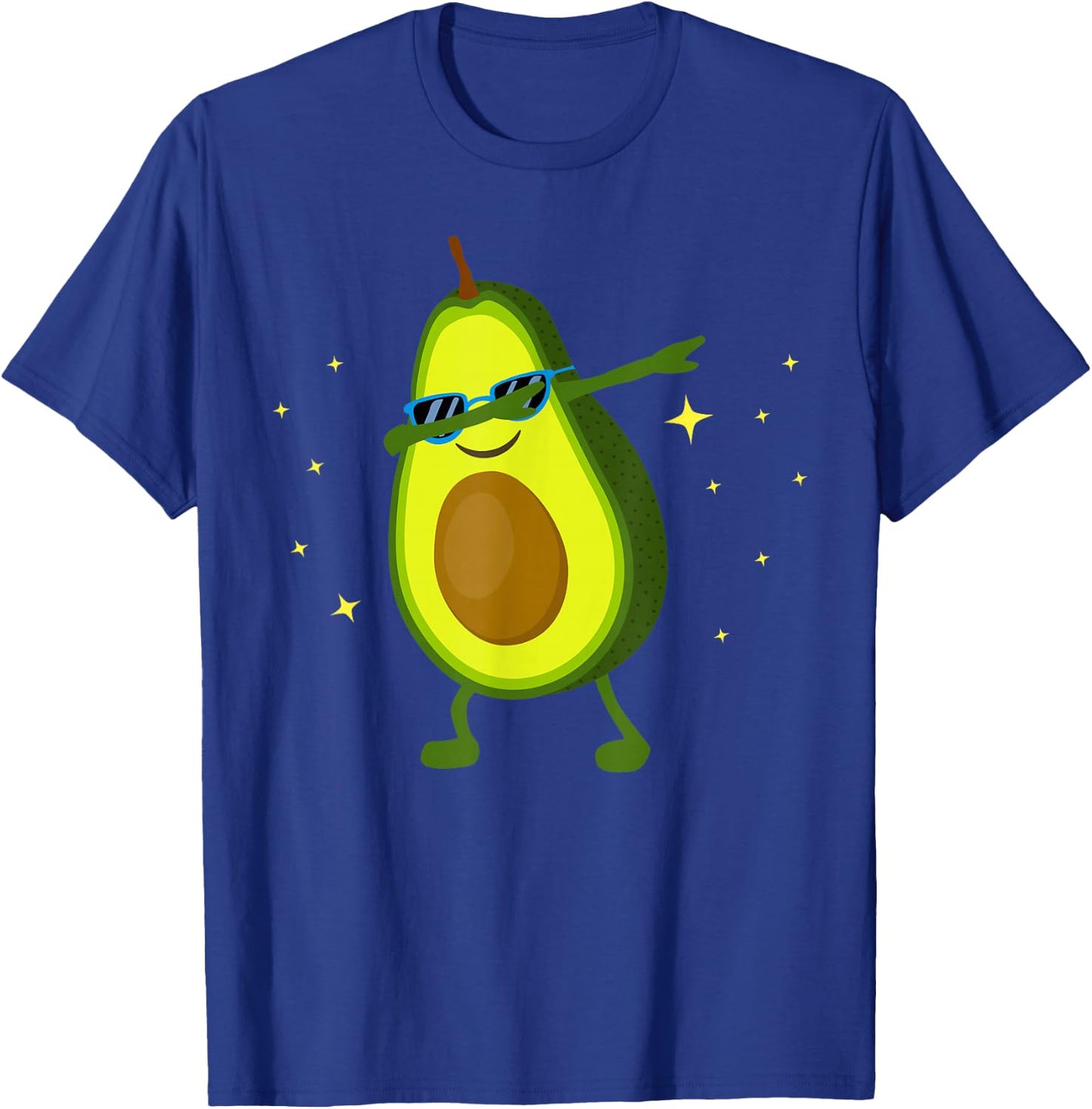 Dabbing Avocado Dabbing Fruit Shirts Vegan Avocado T-Shirt - T-Shirt | Royal