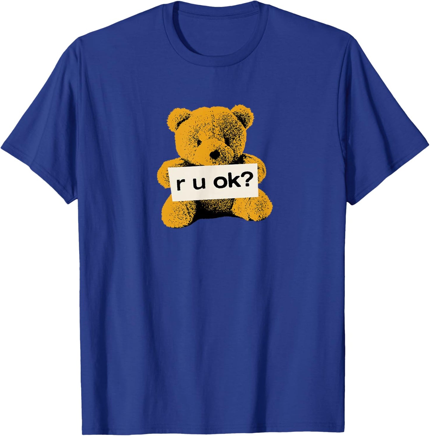 Official Yungblud Teddy R U OK? Black T-Shirt - T-Shirt | Royal