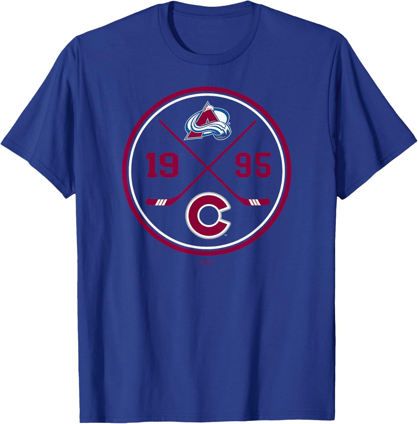 Colorado Avalanche Prize Black Officially Licensed T-Shirt - T-Shirt | Royal