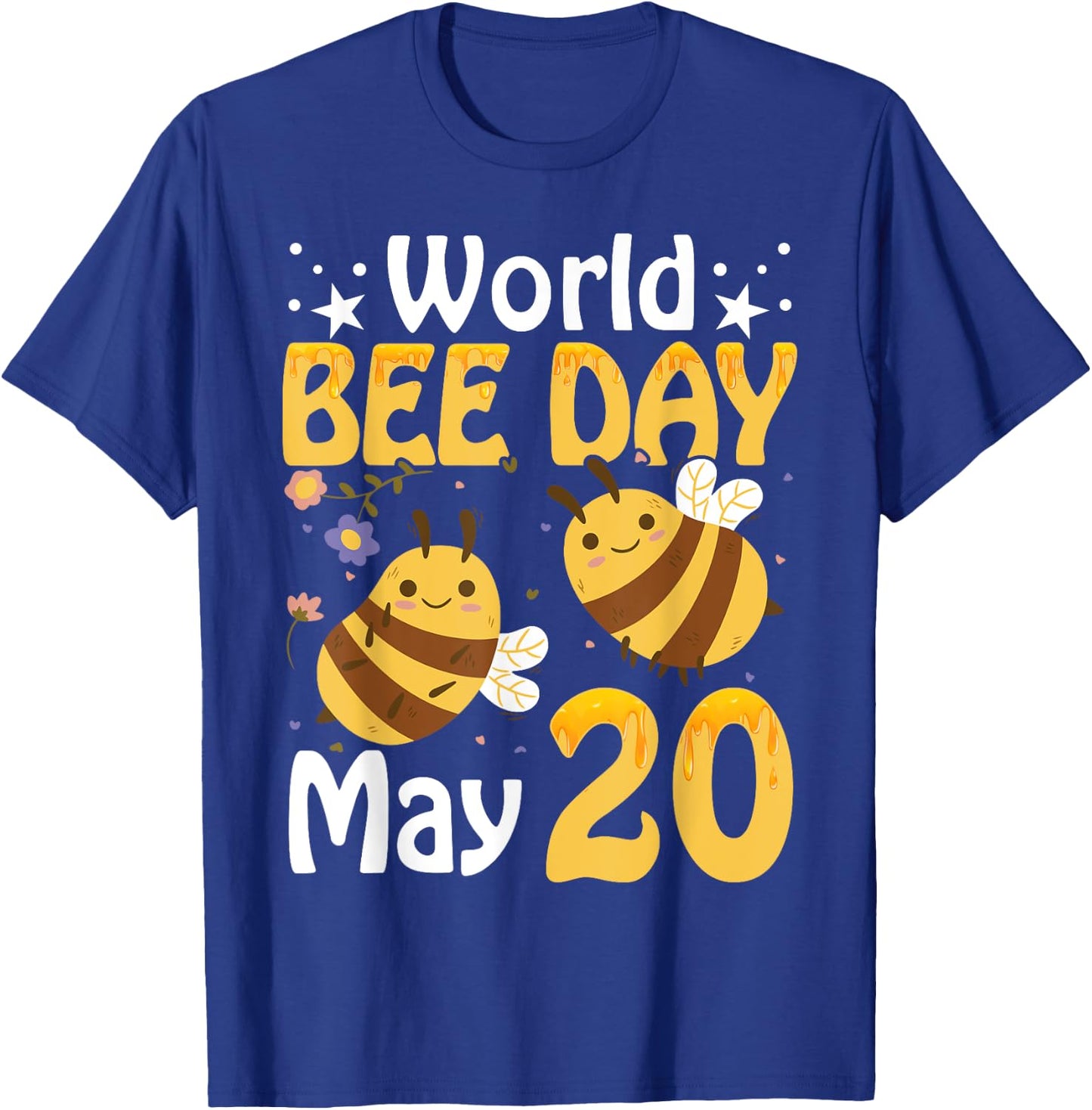 World bee day - bees T-Shirt - T-Shirt | Royal
