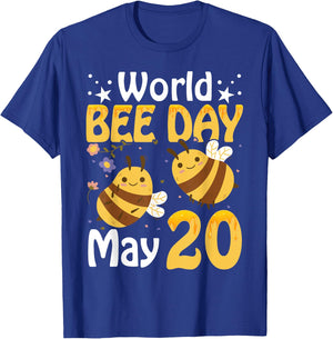 World bee day - bees T-Shirt - T-Shirt | Royal